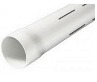 PIPE DWV SLOTTED 100MM X 6MT .